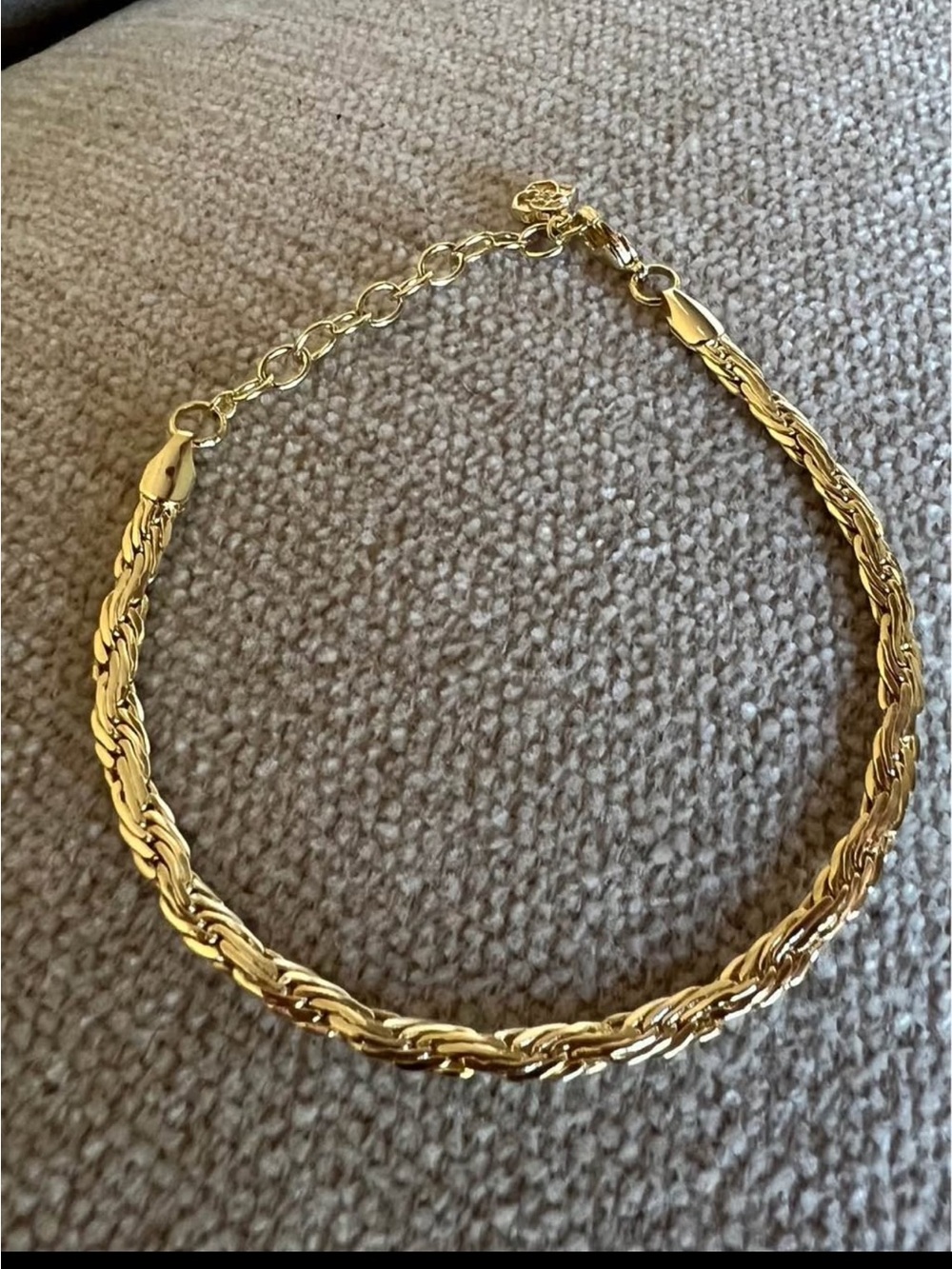 Kendra Scott Gold-Tone Braided Chain Bracelet - Women Jewelry